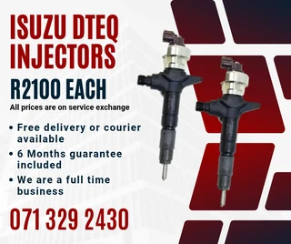 Isuzu Dteq Kb300 Diesel Injectors For Sale With Warranty