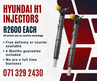 Hyundai H1 Injectors For Sale With Warranty