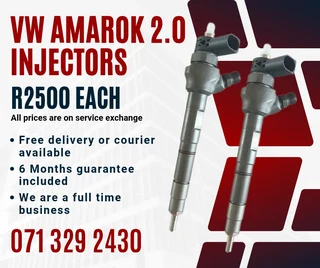 Vw Amarok 2.0 Diesel Injectors For Sale With Warranty