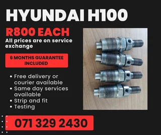 Hyundai H100 Diesel Injectors For Sale With Warranty