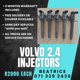 Volvo 2.4 Diesel Injectors For Sale With Warranty