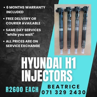 Hyundai H1 Injectors For Sale With Warranty