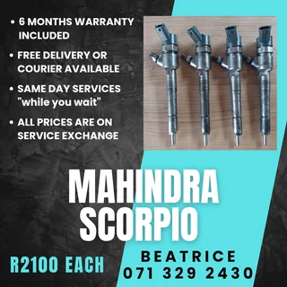 Mahindra Scorpio Diesel Injectors For Sale With Warranty