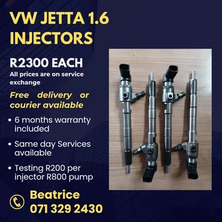 Vw Jetta 1.6 Diesel Injectors For Sale With With Warranty