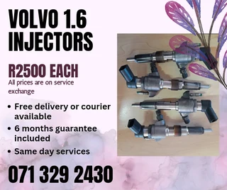 Volvo 1.6 Injectors For Sale With Warranty