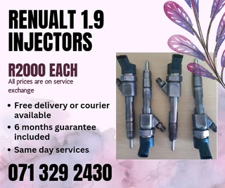 Renualt 1.9 Diesel Injectors For Sale With Warranty
