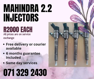 Mahindra 2.2 Diesel Injectors For Sale With Warranty