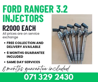 Ford Ranger 3.2 Diesel Injectors For Sale With Warranty