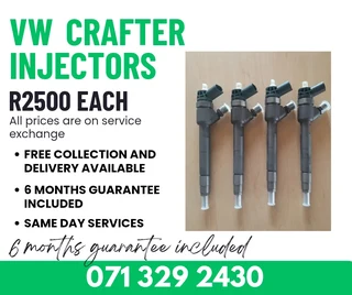 Vw Caddy 2.0 Injectors For Sale With Warranty