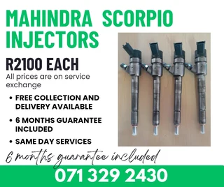 Mahindra Scorpio Diesel Injectors For Sale With Warranty