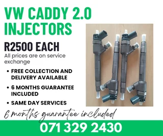 Vw Caddy 2.0 Injectors For Sale With Warranty On