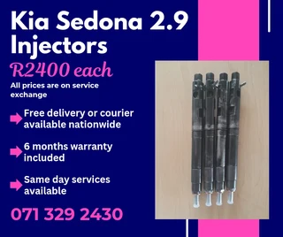 Kia Sedona 2.9 Injectors For Sale With Warranty