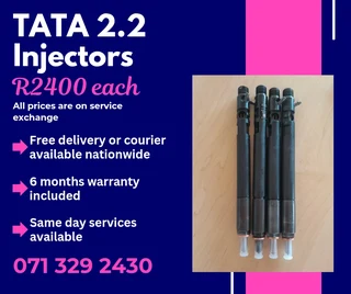 Tata 2.2 Injectors For Sale With Warranty