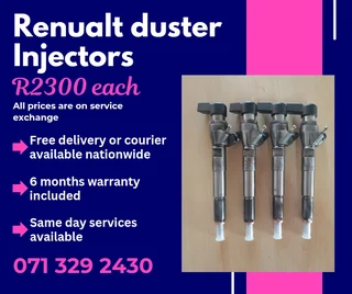Renualt Duster 1.5 Diesel Injectors For Sale With Warranty