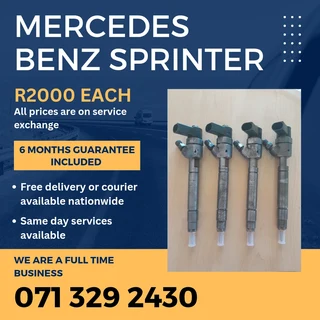 Mercedes Benz Sprinter Injectors For Sale With Warranty