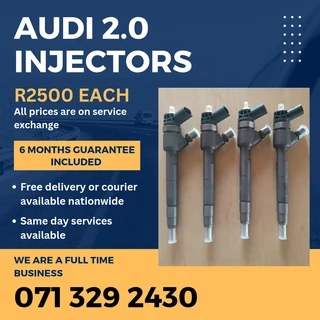 Audi 2.0 Diesel Injectors For Sale With Warranty