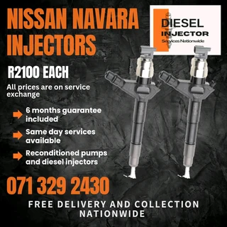Nissan Navara Yd25 Injectors For Sale With Warranty