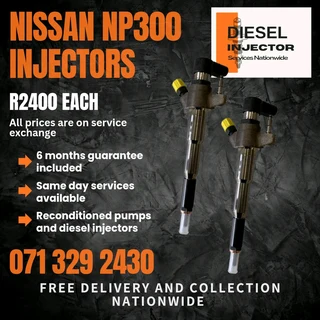 Nissan Np300 Injectors For Sale With Warranty On