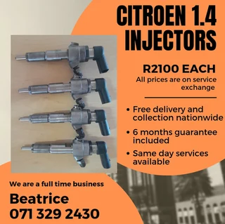 Citroën 1.4 Injectors For Sale With Warranty