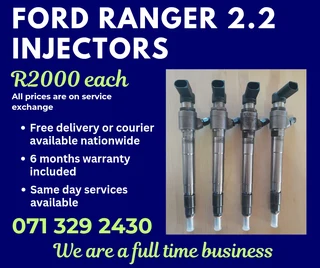 Ford Ranger 2.2 Diesel Injectors For Sale With Warranty
