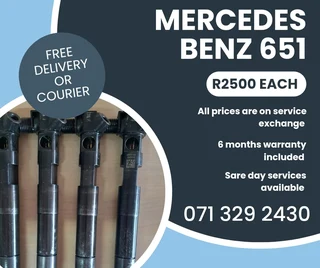 Mercedes Benz Vito 651 Diesel Injectors For Sale With Warranty On