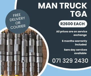 Man Truck Diesel Injectors For Sale With Warranty On