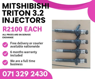 Mitsubishi Triton 3.2 Injectors For Sale With Warranty