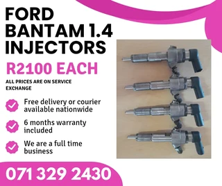 Ford Bantam 1.4 Diesel Injectors For Sale With Warranty