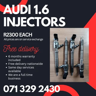 Audi 1.6 Diesel Injectors For Sale With Warranty