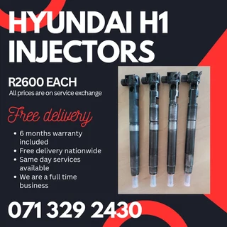 Hyundai H1 Injectors For Sale With Warranty