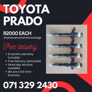 Toyota Prado Diesel Injectors For Sale With Warranty
