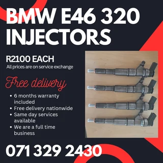 Bmw E46 320 Injectors For Sale With Warranty