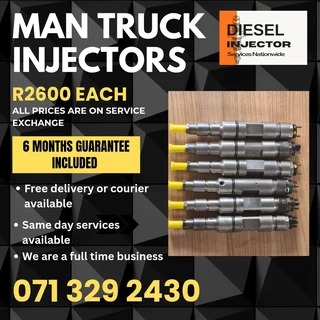 Man Truck Diesel Injectors For Sale With Warranty