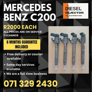 Mercedes Benz C220 Diesel Injectors For Sale With Warranty