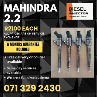 Mahindra 2.2 Diesel Injectors For Sale With Warranty