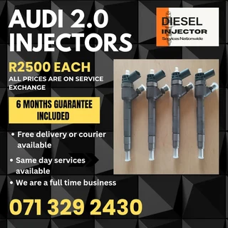 Audi 2.0 Diesel Injectors For Sale With Warranty