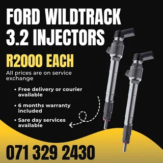 Ford Wildtrack 3.2 Diesel Injectors For Sale With Warranty
