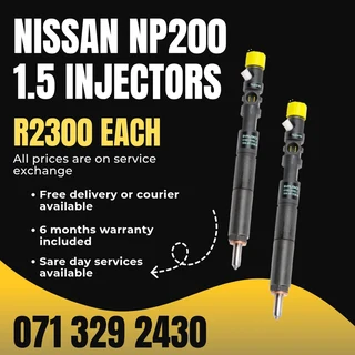 Nissan Np200 1.5 Diesel Injectors For Sale With Warranty