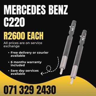 Mercedes Benz C220 Diesel Injectors For Sale With Warranty