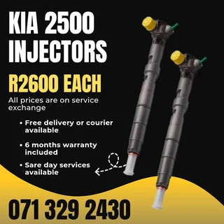 Kia 2500 Diesel Injectors For Sale With Warranty
