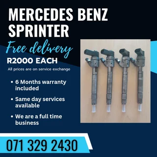 Mercedes Benz Sprinter Injectors For Sale With Warranty