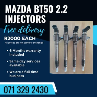Mazda Bt50 2.2 Diesel Injectors For Sale With Warranty
