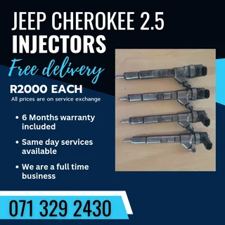 Jeep Grand Cherokee 2.5 Diesel Injectors For Sale With