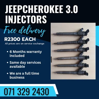 Jeep 3.0 Injectors For Sale With Warranty On