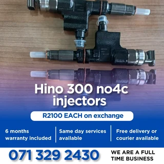 Hinp 300 No4c Injectors For Sale With Warranty
