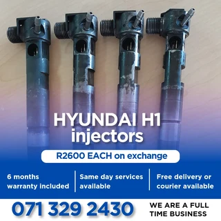 Hyundai H1 Injectors For Sale With Warranty On