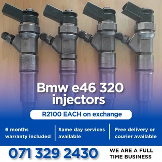 Bmw E46 320 Injectors For Sale With Warranty