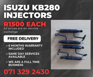 Isuzu Kb280 Diesel Injectors For Sale With Warranty
