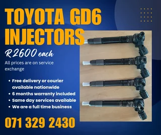 Toyota Gd6 Diesel Injectors For Sale With Warranty
