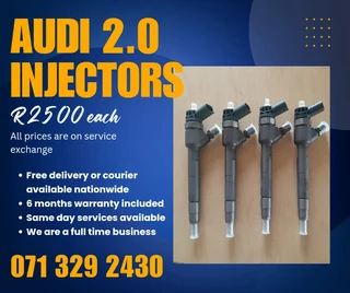 Audi 2.0 Diesel Injectors For Sale With Warranty